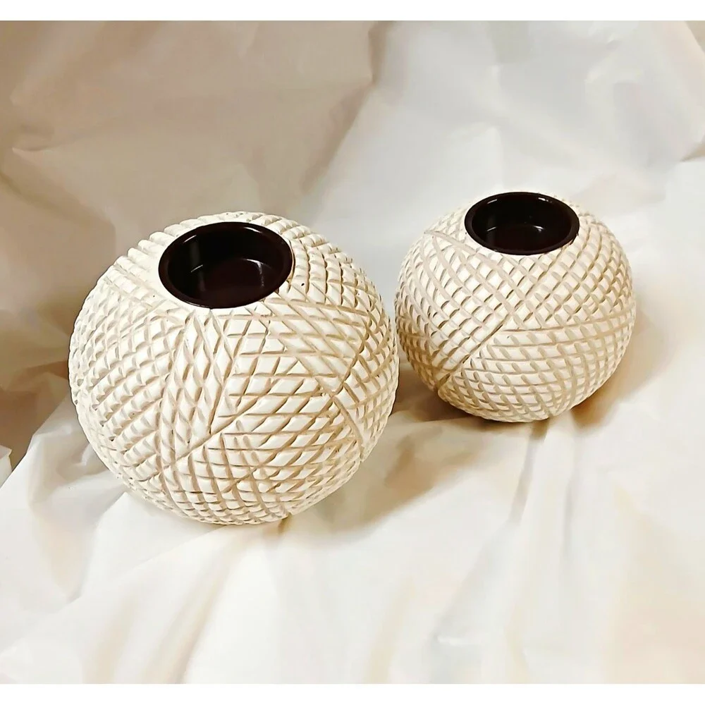 Orb Tealight Candle Holders
